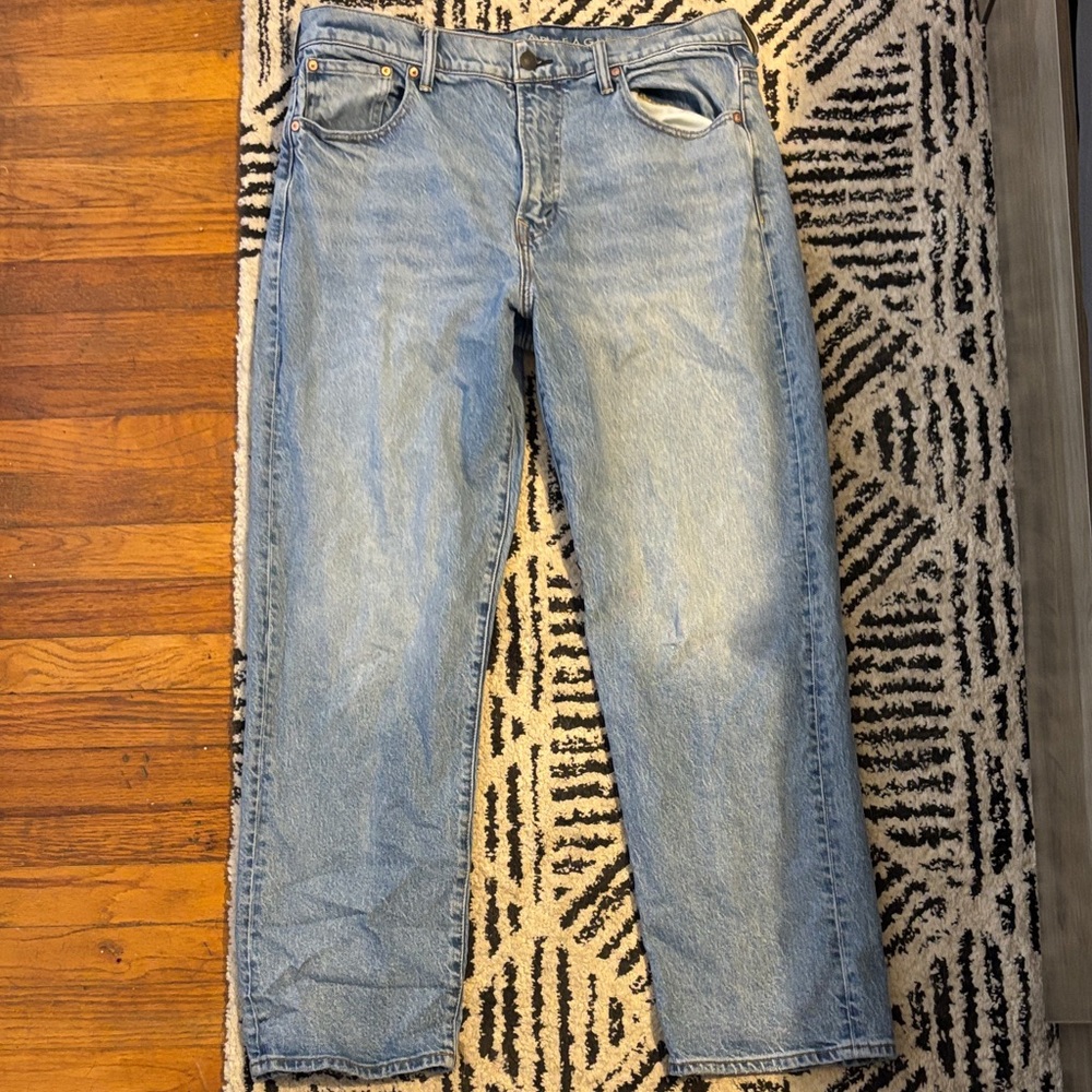 American Eagle Outfitters Light Blue Relaxed Men's Jeans